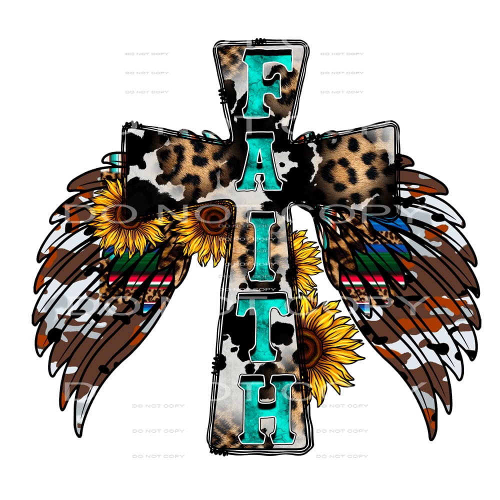 Western Boho #4003 Sublimation transfers - Heat Transfer