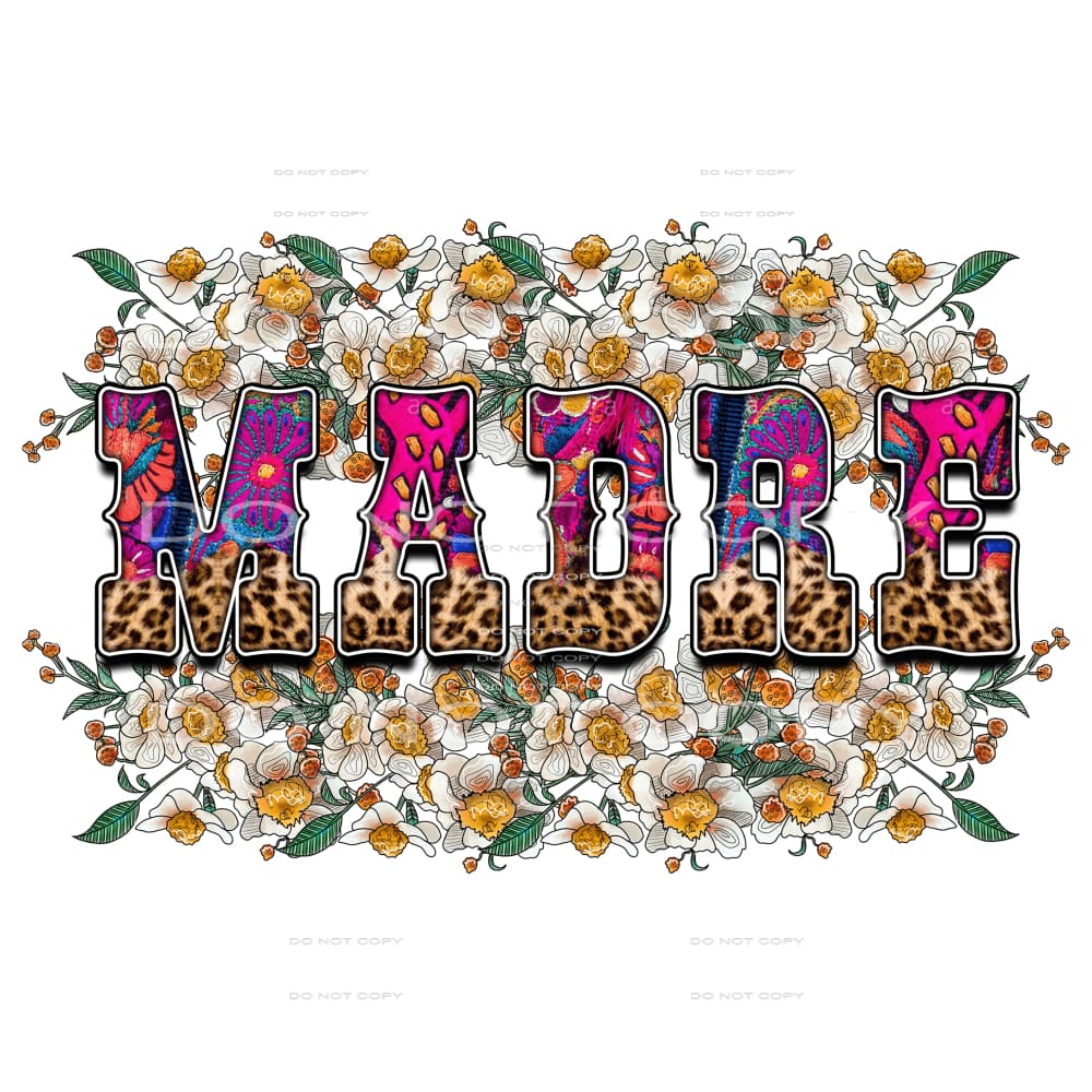 Western Boho #4018 Sublimation transfers - Heat Transfer