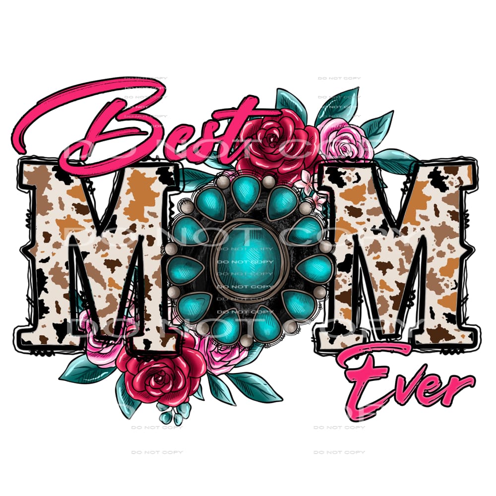 Western Boho #4032 Sublimation transfers - Heat Transfer
