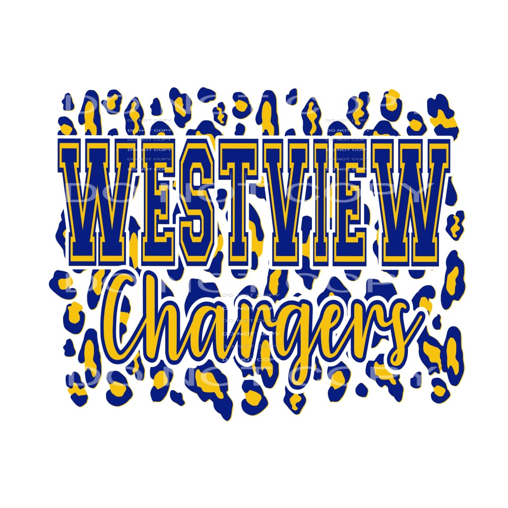 Westview chargers # 88312 Sublimation transfers - Heat