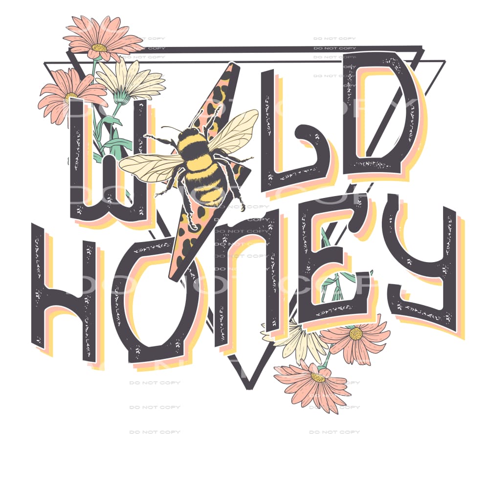 wild honey #6510 Sublimation transfers - Heat Transfer