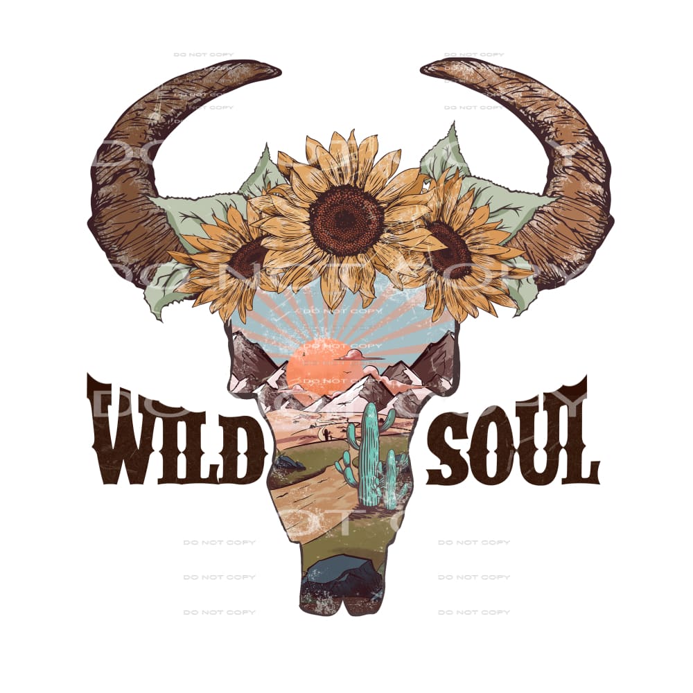 Wild Soul #5680 Sublimation transfers - Heat Transfer