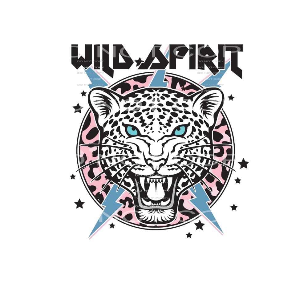 Wild Spirit #4948 Sublimation transfers - Heat Transfer