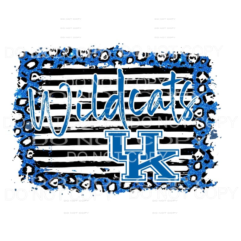 Wildcats Leopard # 615 Sublimation transfers - Heat Transfer