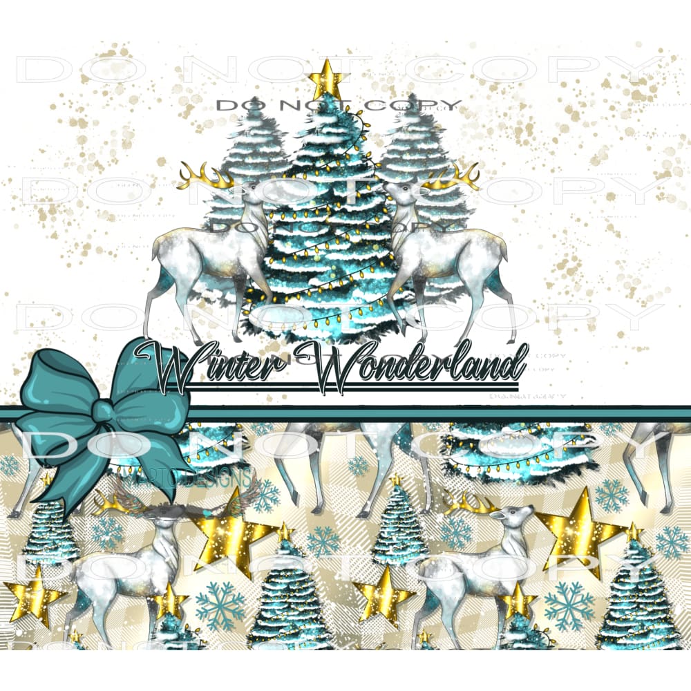 Winter Wonderland #7537 Sublimation transfers - Heat