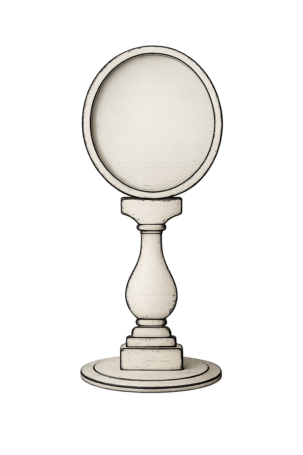 Interchangeable circle insert #028 candle stick and frame ( Sold Separately ) Wood Laser Blank | DIY Craft Cutout | Paint-Ready