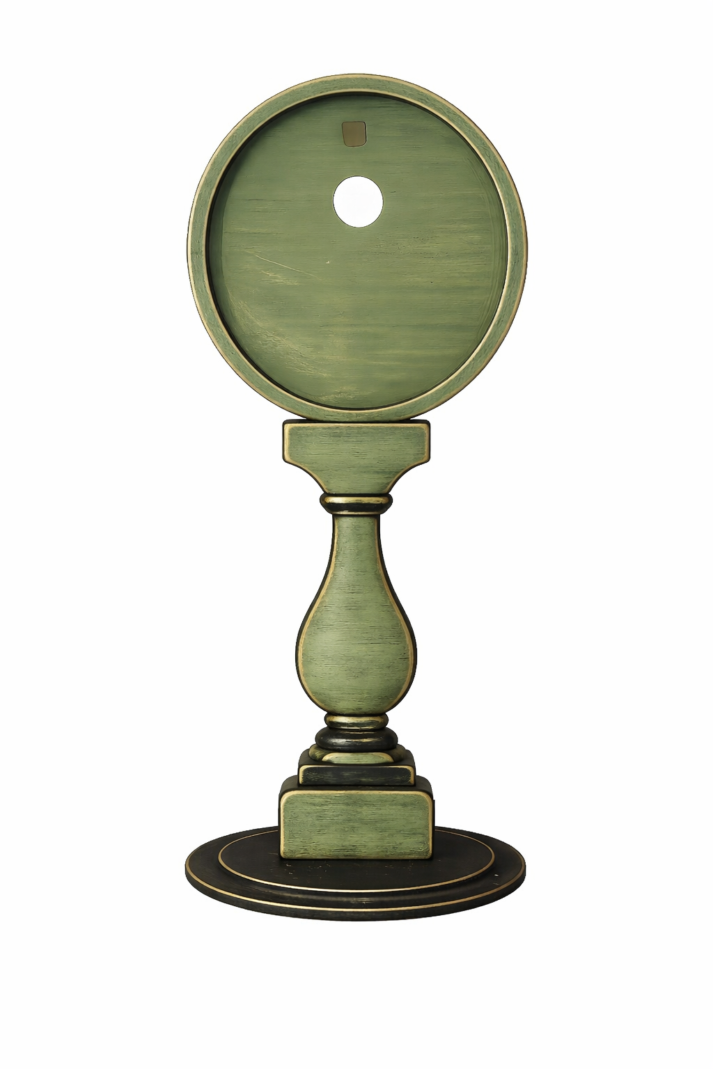 Interchangeable circle frame for candle stick used with circle inserts ( Sold Separately ) Wood Laser Blank | DIY Craft Cutout | Paint-Ready (Copy)