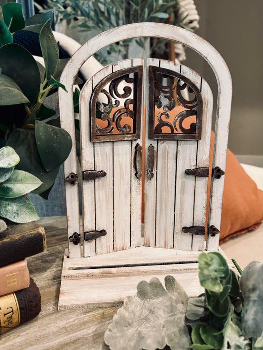 Garden Gate Base Interchangeable  - # 1140 INSERT FOR INTERCHANGEABLE WOOD  Wood Laser Blank | DIY Craft Cutout | Paint-Ready