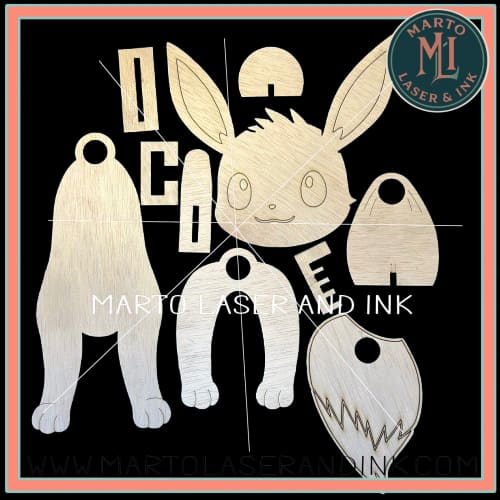 Swinging Forest Friend - LARGE 18 inch Digital Laser Cut SVG File – Instant Download | DIY Craft Use