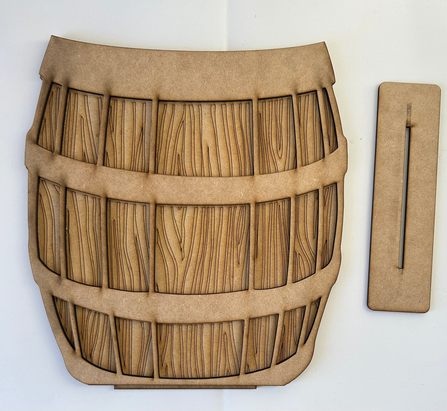 Wood Barrel Interchangeable  DIGITAL Laser Cut SVG File – Instant Download | DIY Craft Use