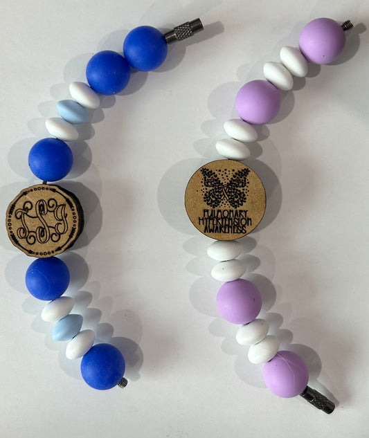 Custom Cup Charm You choose focal Bead and colors