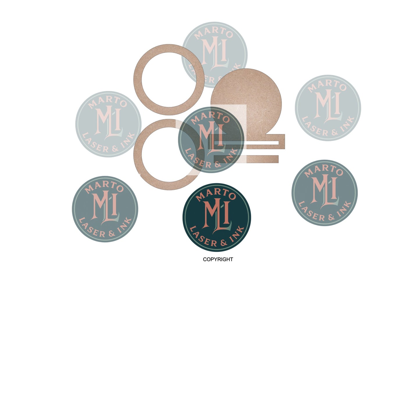 Tea light candle holder STACKER add on # 4204 Digital Laser Cut SVG File – Instant Download