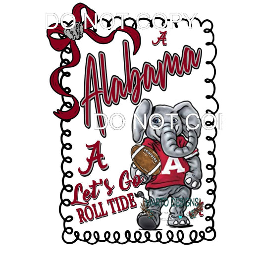 Alabama # 1313 Sublimation transfers - Heat Transfer