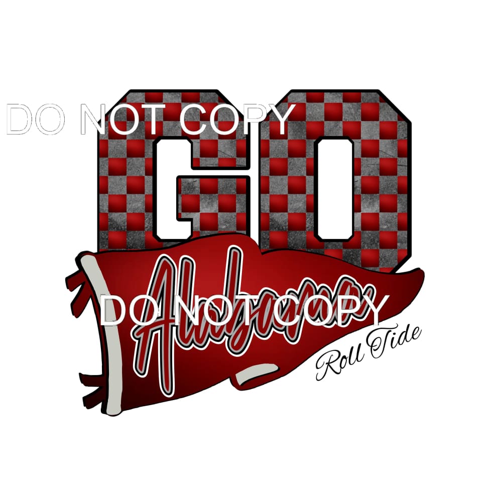 alabama # 4424 Sublimation transfers Heat Transfer Graphic