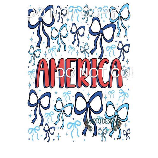 America # 10 Sublimation transfers - Heat Transfer Graphic