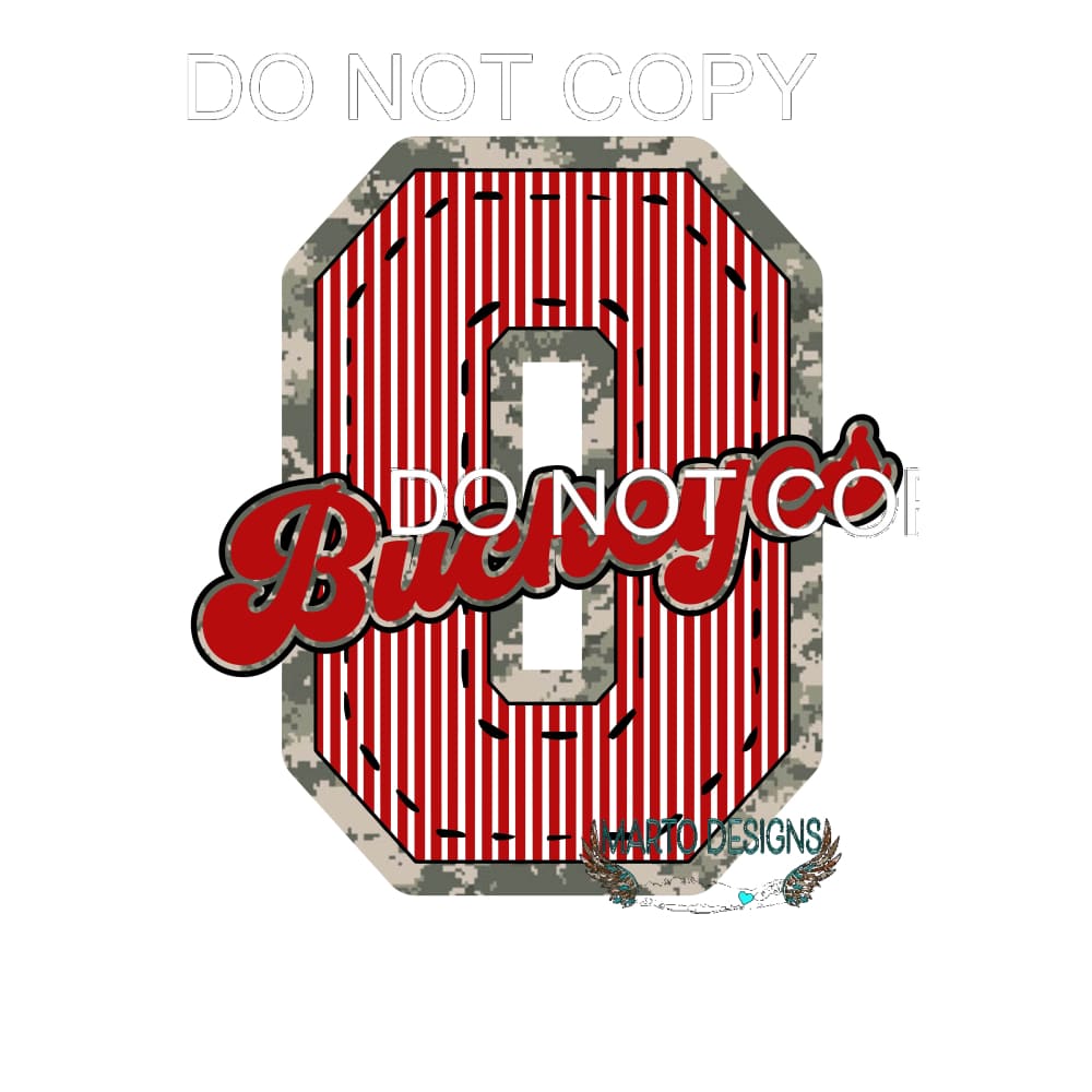 buckeyes camo # 4412 Sublimation transfers Heat Transfer