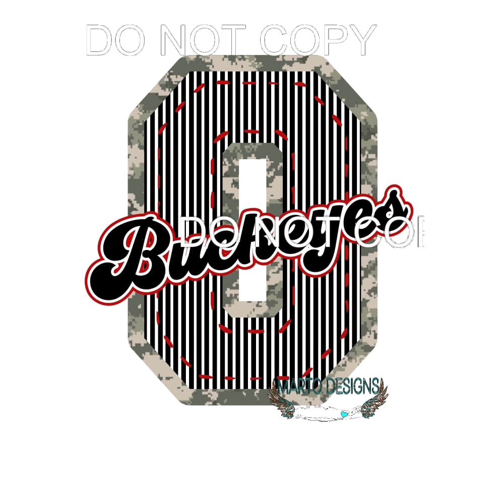 buckeyes camo # 4413 Sublimation transfers Heat Transfer
