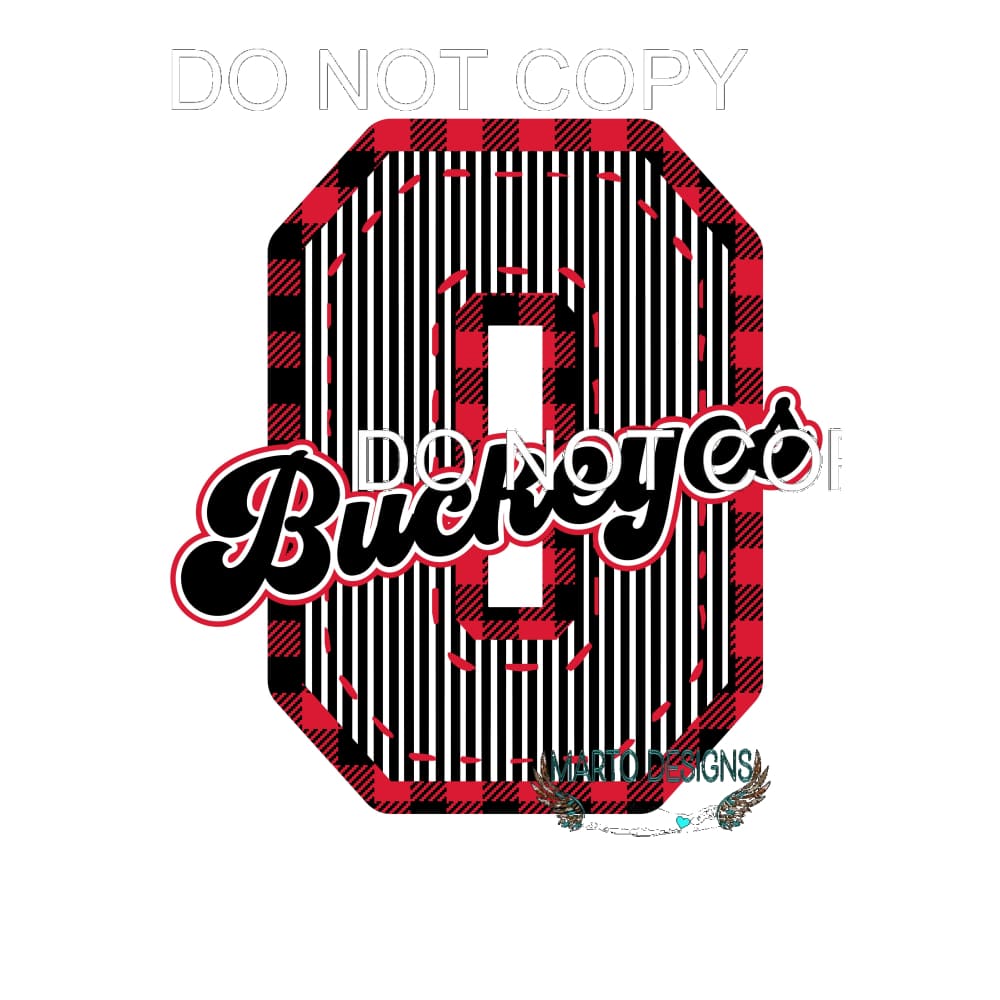 buckeyes plaid # 4415 Sublimation transfers Heat Transfer
