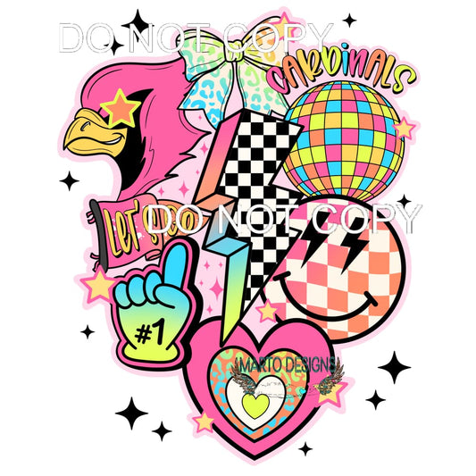 Cardinals #11451 Sublimation transfers - Heat Transfer