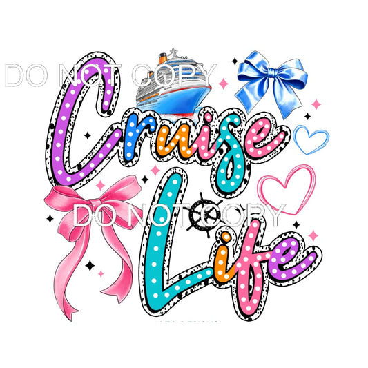 Cruise Life #11511 Sublimation transfers - Heat Transfer