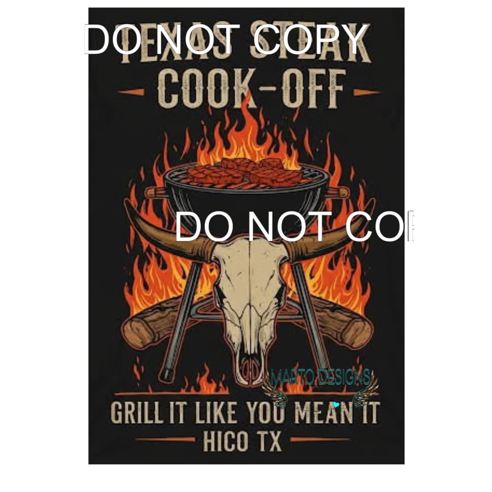 custom Hico TEXAS H & H 1 TRACI Sublimation transfers