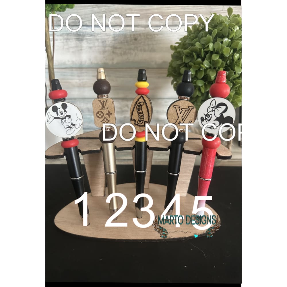 Custom Pens 2 Numbers in dropdown menu - Heat Transfer