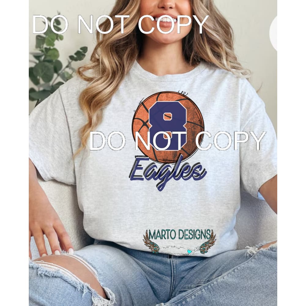 Custom School Basketball # 4919 Sublimation transfers