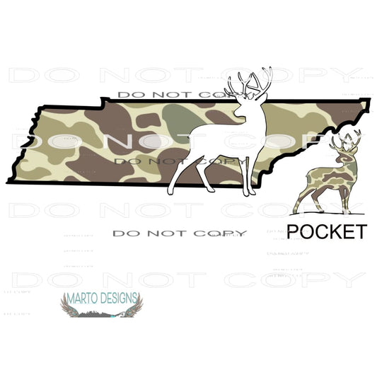 Deer Camo # 5555 State All states in drop down menu