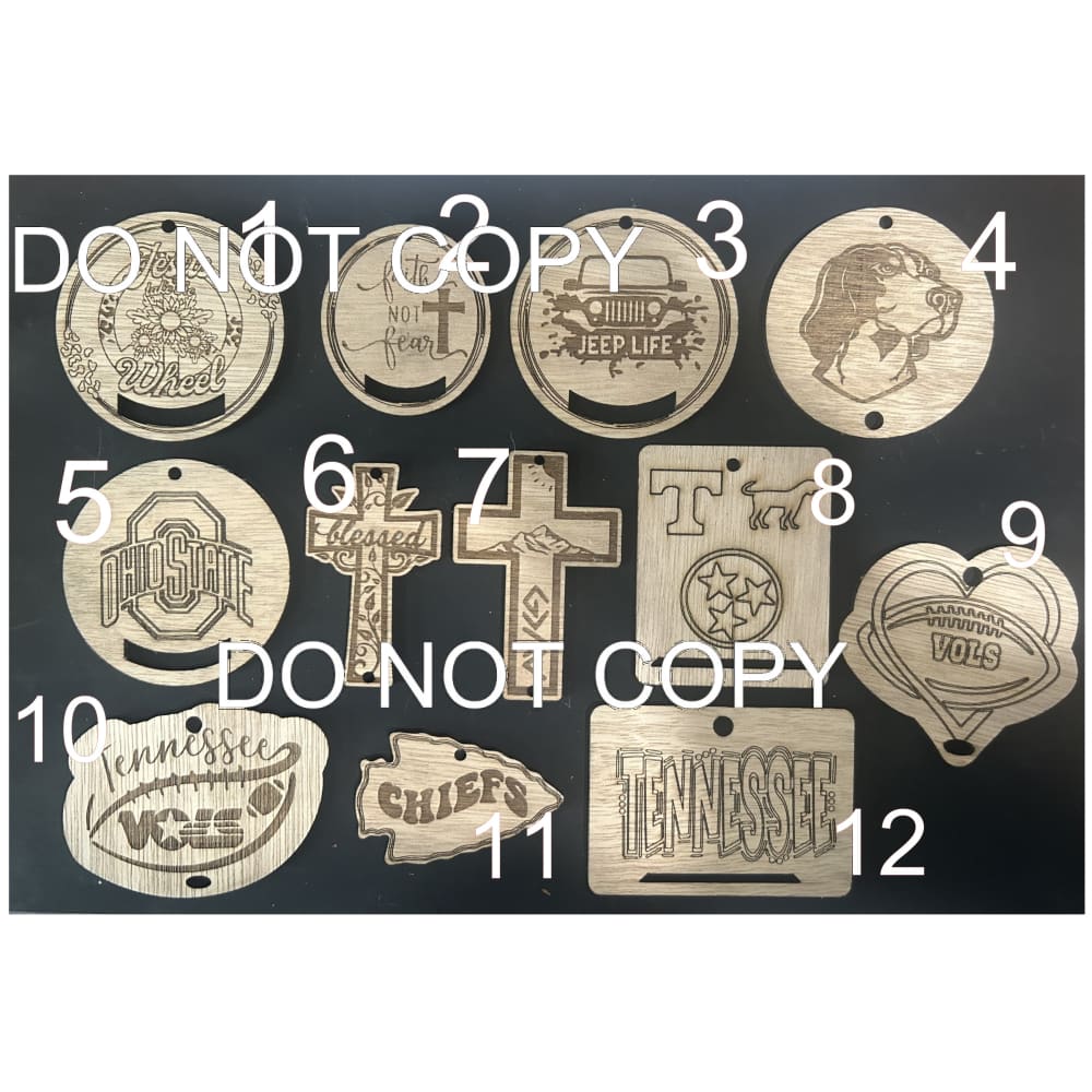 DIY Car Hangers or Keychains endless ideas Add Essential