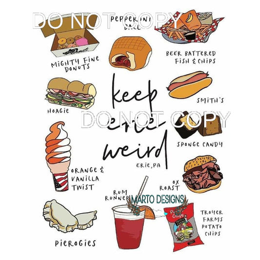 Erie Pa Food # 4495 Sublimation transfers - Heat Transfer