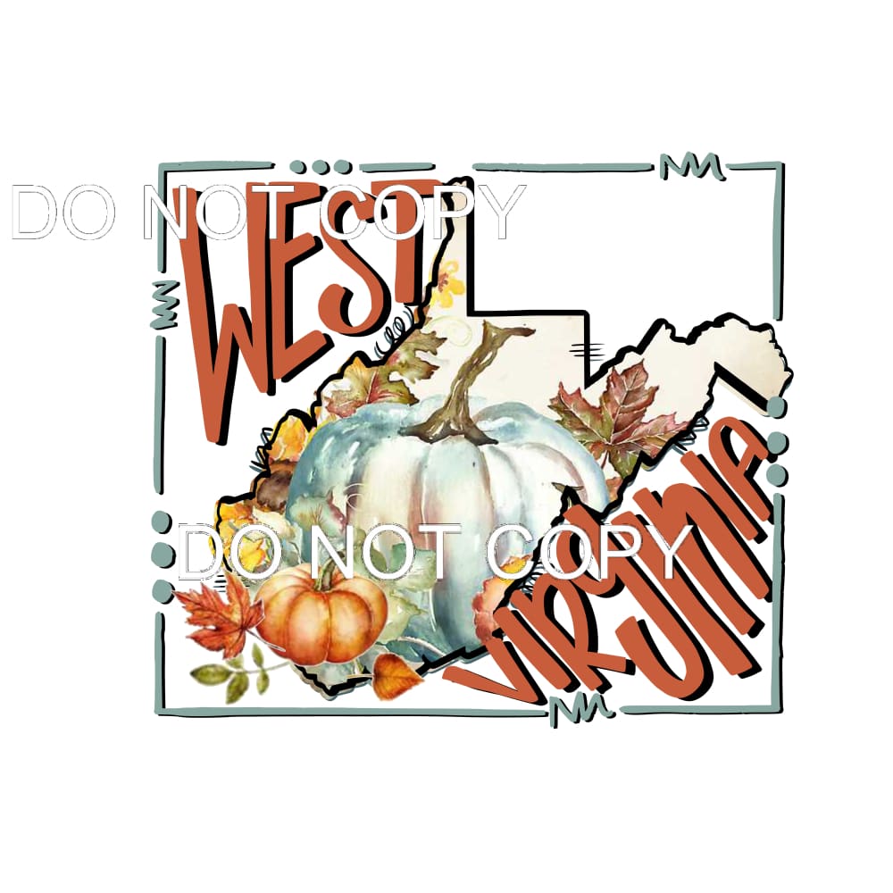 Fall Pumpkin States All states in drop down menu