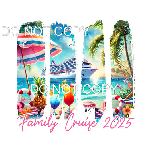 Family Cruise #11512 Sublimation transfers - Heat Transfer