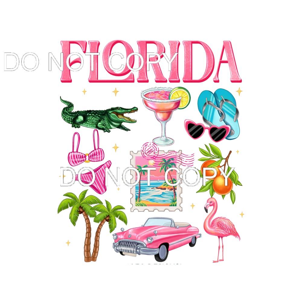 Florida #11498 Sublimation transfers - Heat Transfer