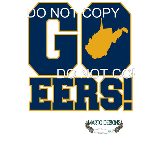 go volunteers west virginia Sublimation transfers - Heat