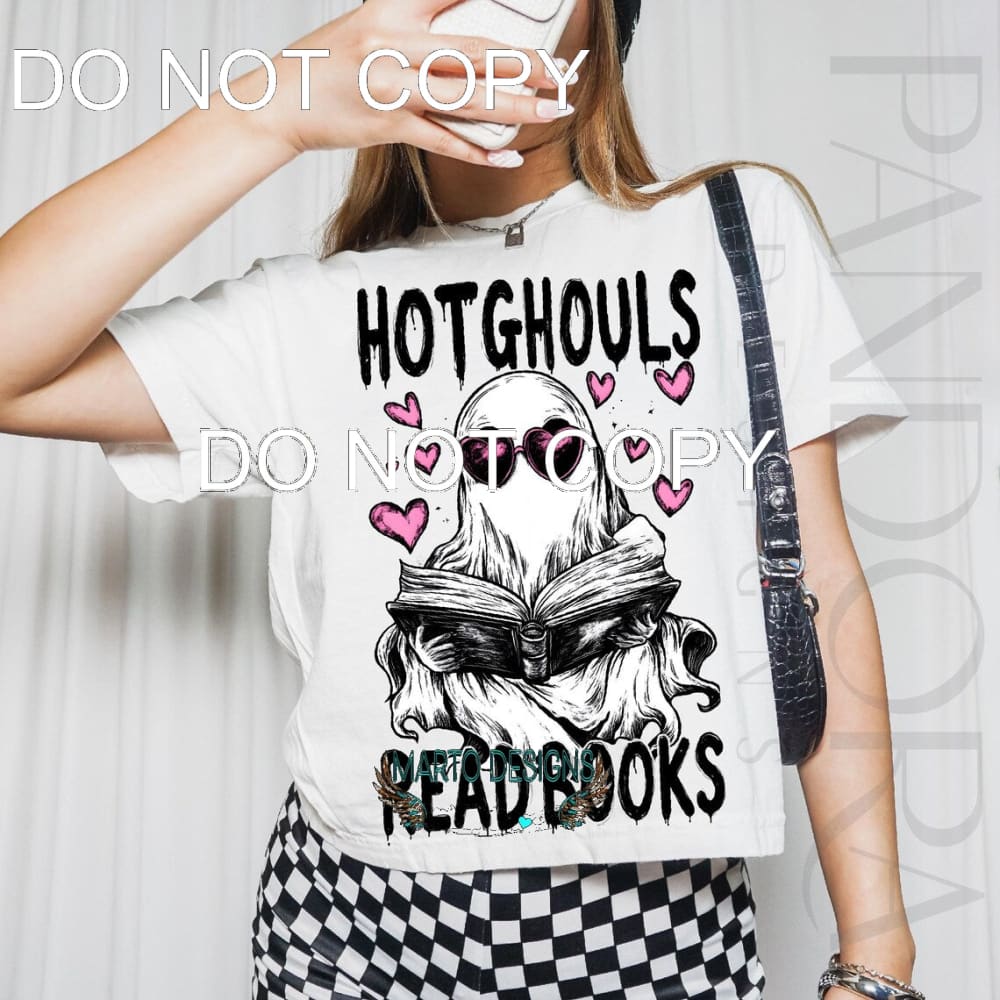 Hot Ghouls read Books # 1011 Sublimation transfers - Heat