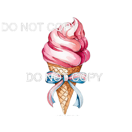 Ice Cream #11481 Sublimation transfers - Heat Transfer