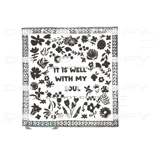 It is well with my soul # 8303 Sublimation transfers - Heat