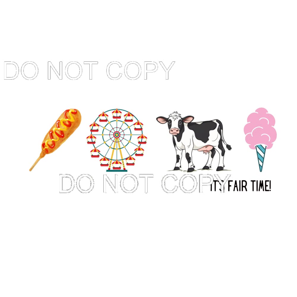 its fair time # 1004 County Fair Sublimation transfers