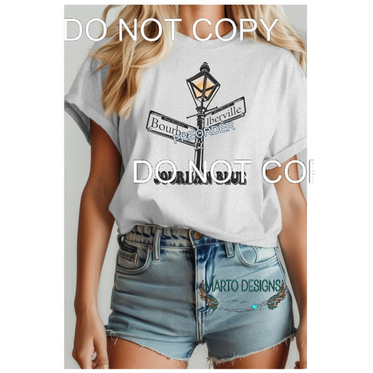 Jourdan Blue 3 Drop Down Menu for Options - Heat Transfer