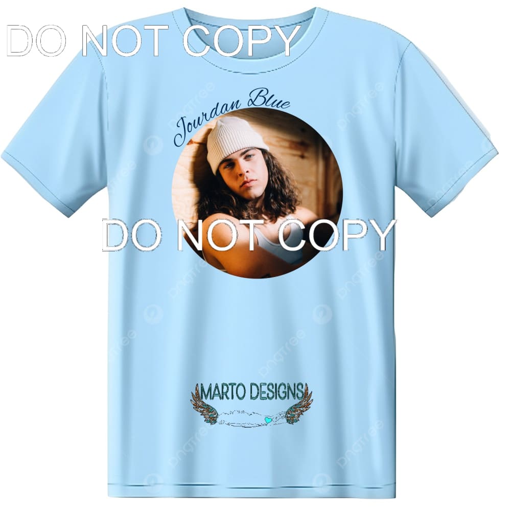 Jourdan Blue 4 Tee Sublimation transfers - Heat Transfer