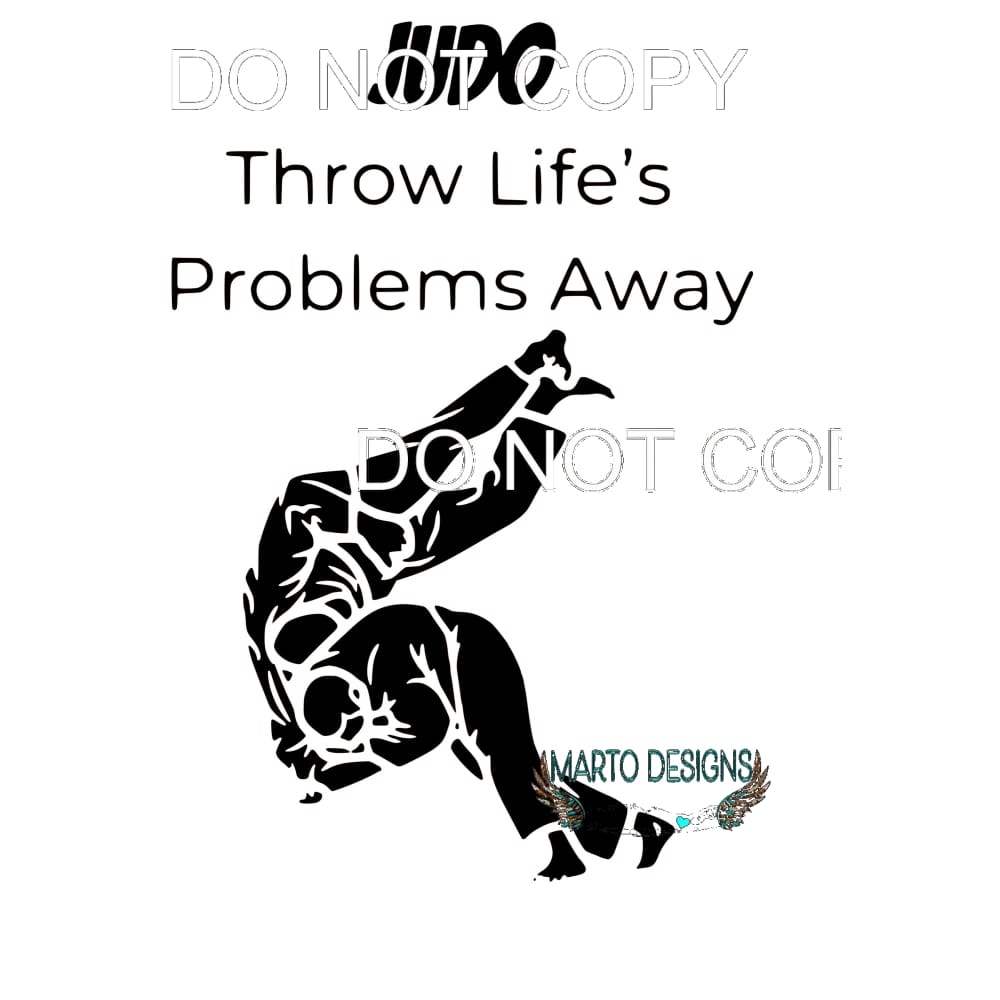 JUDO # 7722 Sublimation transfers - Heat Transfer Graphic