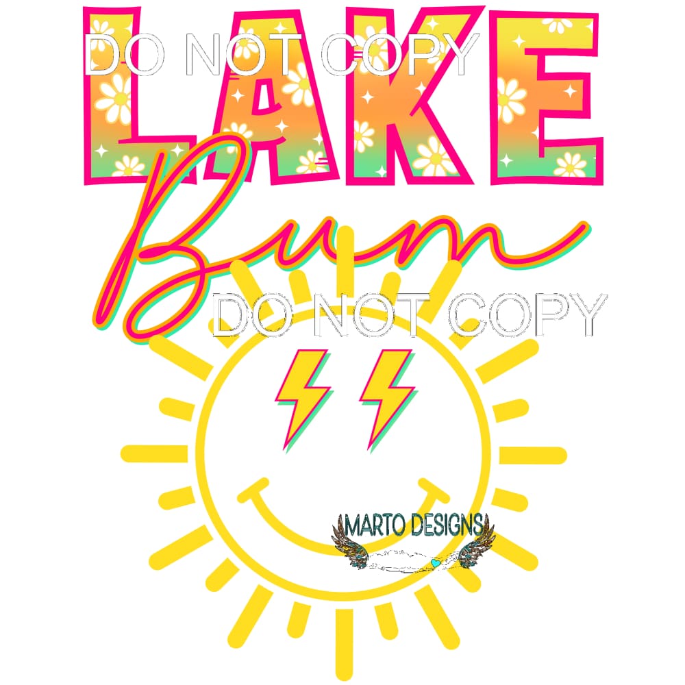 Lake Bum #11443 Sublimation transfers - Heat Transfer