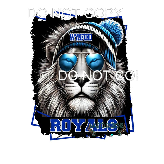 lions royals # 8819 Sublimation transfers Heat Transfer