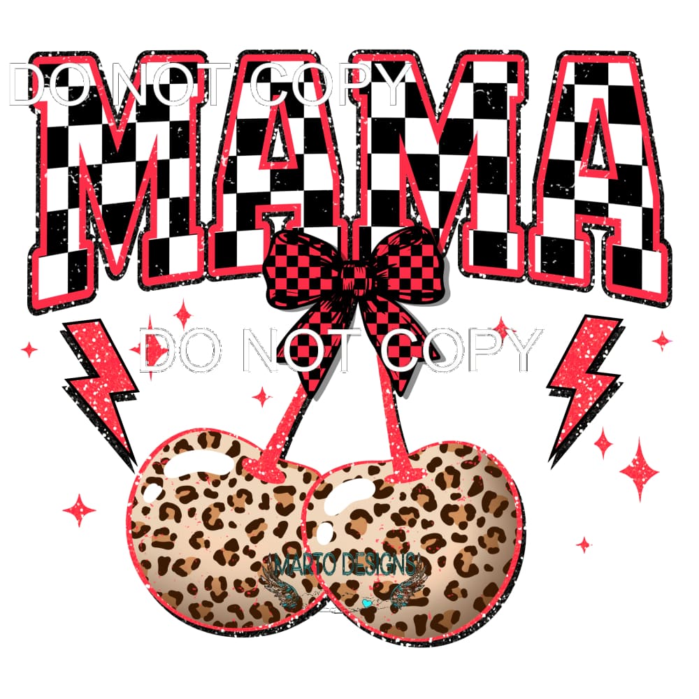 Mama #11446 Sublimation transfers - Heat Transfer Graphic