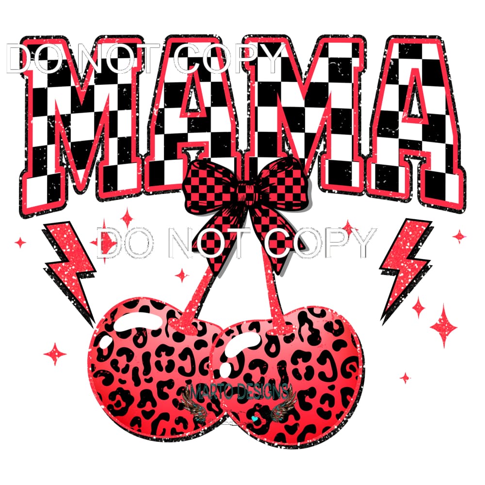 Mama #11447 Sublimation transfers - Heat Transfer Graphic