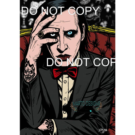 Manson # 4410 Sublimation transfers - Heat Transfer Graphic