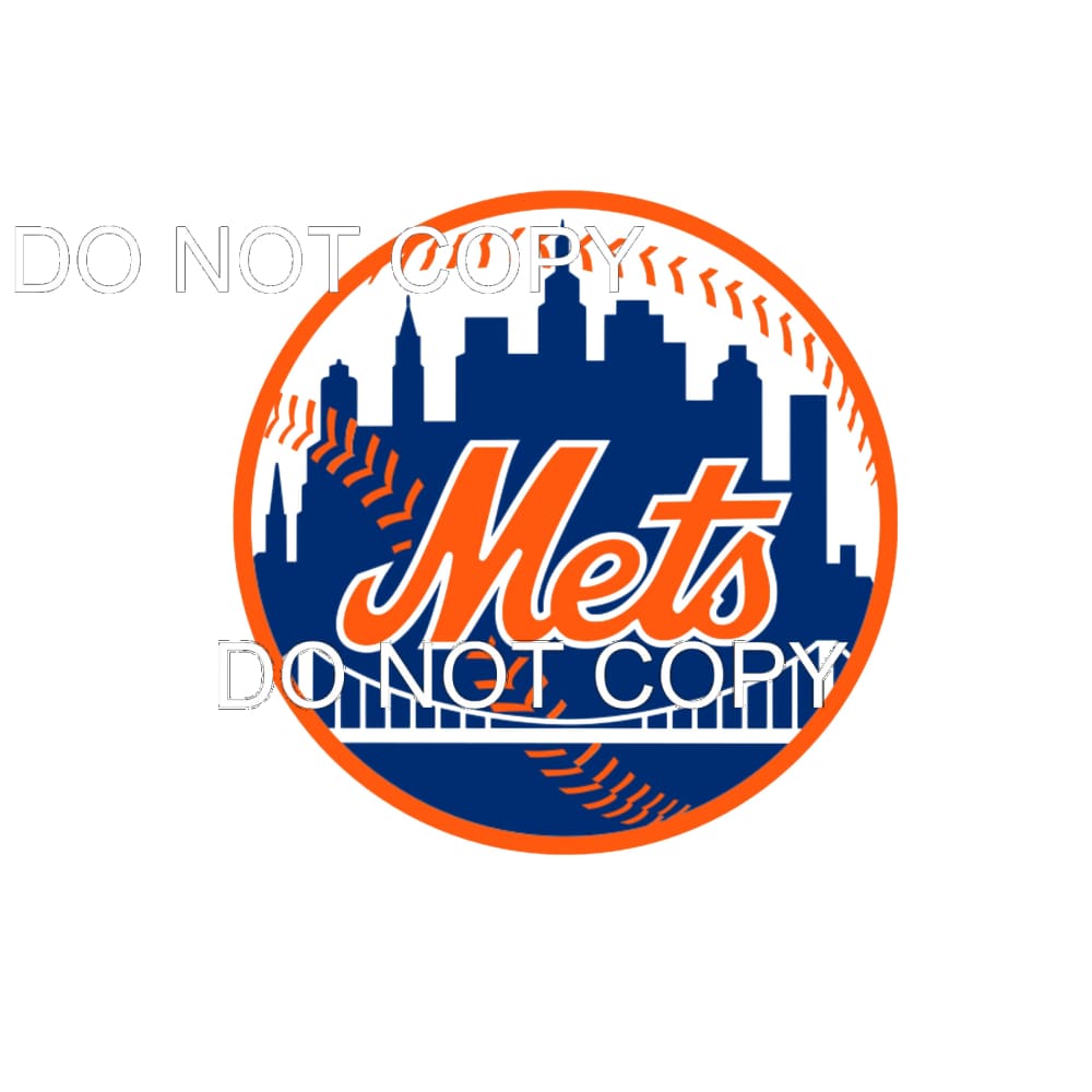 mets baseball # 4910 Sublimation transfers - Heat Transfer