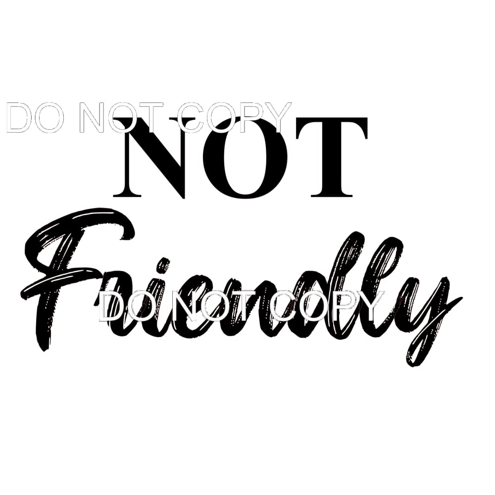 not friendly Sublimation transfers - Heat Transfer Graphic