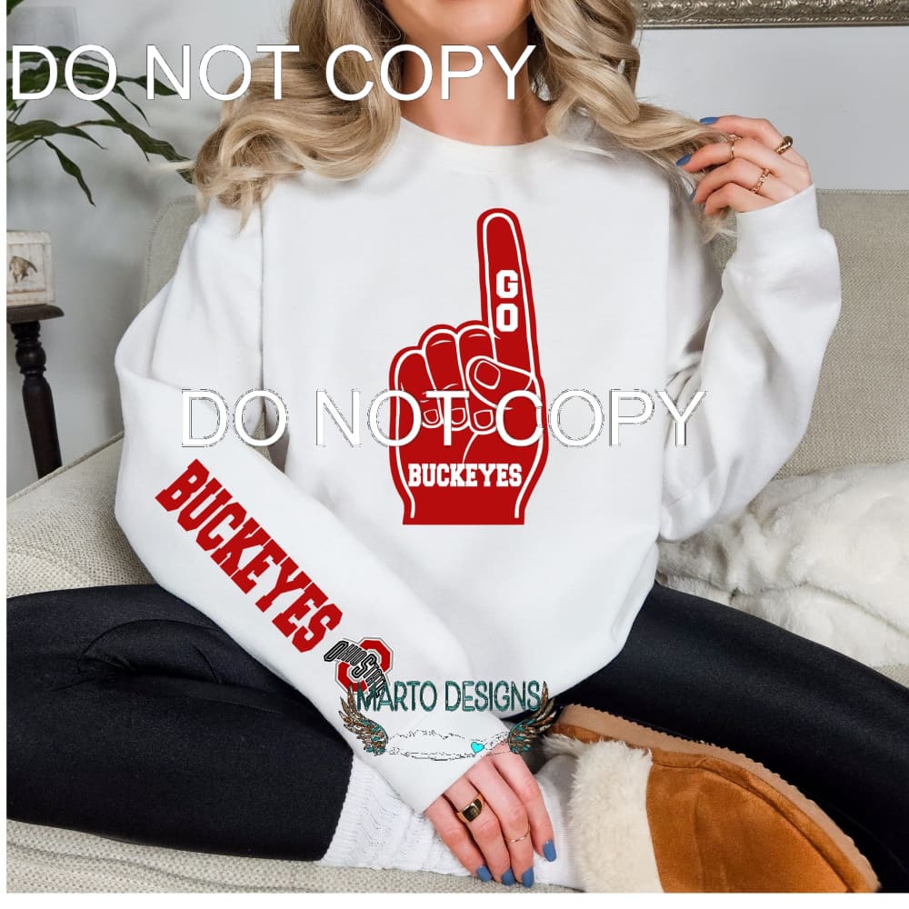 ohio with sleeve design # 4425 Sublimation transfers Heat