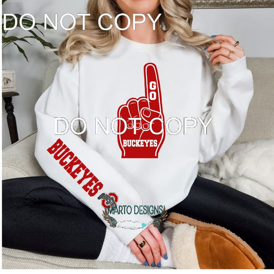 ohio with sleeve design # 4425 Sublimation transfers Heat